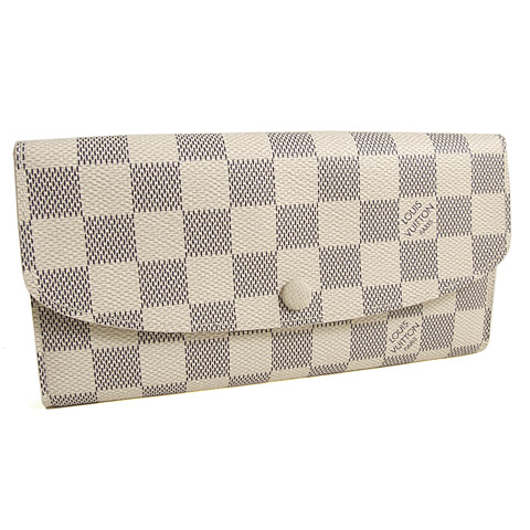 Louis Vuitton Damier Azur Canvas Emilie Wallet N63546